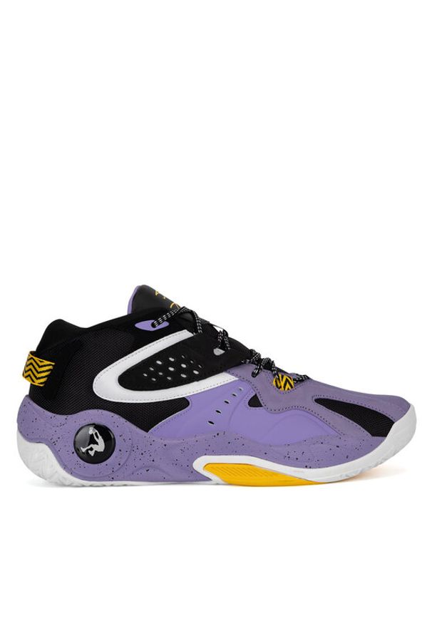 Shaq - SHAQ Buty do koszykówki SHAQNOTIX AQ95008M-IB Fioletowy. Kolor: fioletowy. Materiał: skóra. Sport: koszykówka