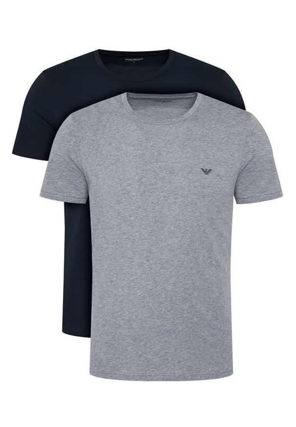 Emporio Armani Underwear Komplet t-shirtów EM000391 AF18881 M8098 Kolorowy Slim Fit. Materiał: bawełna. Wzór: kolorowy