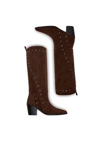 DeeZee Kozaki CEO-HY900735-5 Brązowy. Kolor: brązowy. Materiał: materiał #4