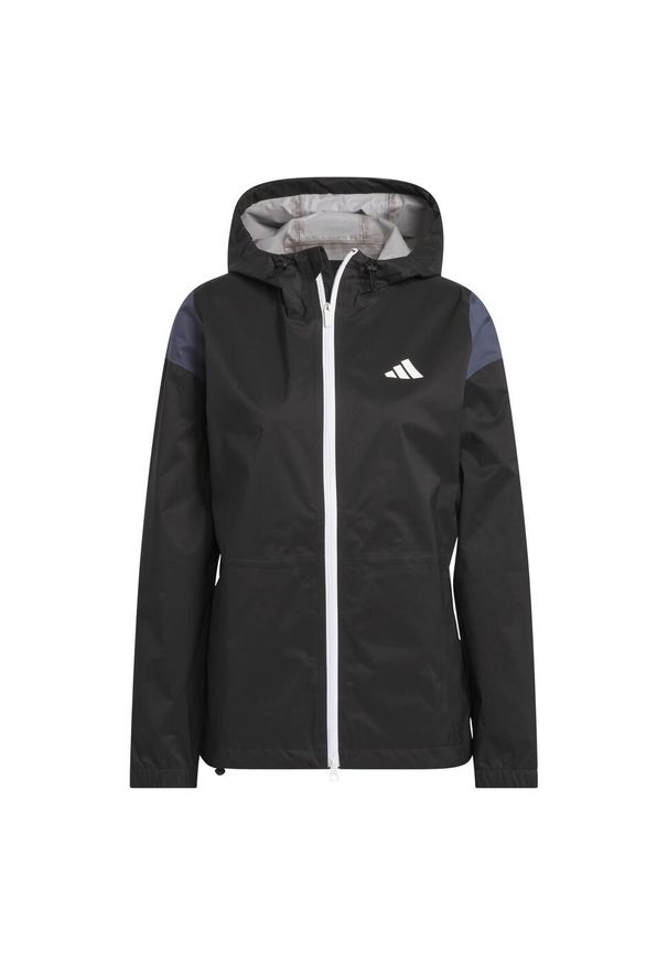 Adidas - Kurtka RAIN.RDY. Typ kołnierza: golf. Kolor: wielokolorowy, niebieski, czarny. Materiał: materiał. Sport: golf