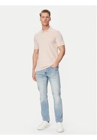 BOSS Polo Prime 50507813 Różowy jasny Regular Fit. Typ kołnierza: polo. Kolor: różowy. Materiał: bawełna #3