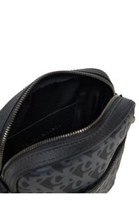 Calvin Klein Jeans Saszetka Matte Aop Reporter 18 LV04G3115G Czarny. Kolor: czarny. Materiał: skóra #6