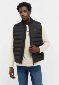 Męski Bezrękawnik Mustang Style Dublin Jet Black 1016888 4188 Kamizelka. Długość rękawa: bez rękawów #2