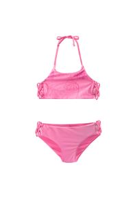 AquaWave - Dziewczęcy Komplet Bikini Hali Philodendron Leaf. Kolor: różowy