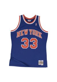 Mitchell & Ness - Koszulka NBA New York Knicks Patrick Ewing. Kolor: niebieski. Sport: koszykówka #1