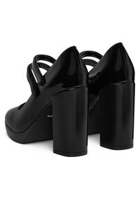 DeeZee Czółenka F3767-2 Czarny. Kolor: czarny. Materiał: skóra #7