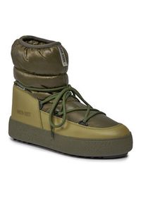 Moon Boot Śniegowce Mtrack Low Nylon Wp 24401300003 Khaki. Kolor: brązowy. Materiał: skóra #5