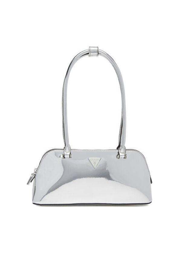 Guess Torebka HWMY94 96080 Srebrny. Kolor: srebrny. Materiał: skórzane