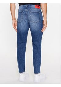 Hugo Jeansy 50495504 Niebieski Tapered Fit. Kolor: niebieski