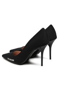 Love Moschino - LOVE MOSCHINO Szpilki JA10089G1MIM0000 Czarny. Kolor: czarny. Materiał: materiał. Obcas: na szpilce #5