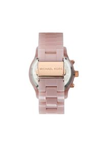 Michael Kors Zegarek Runway MK7424 Różowy. Kolor: różowy #3