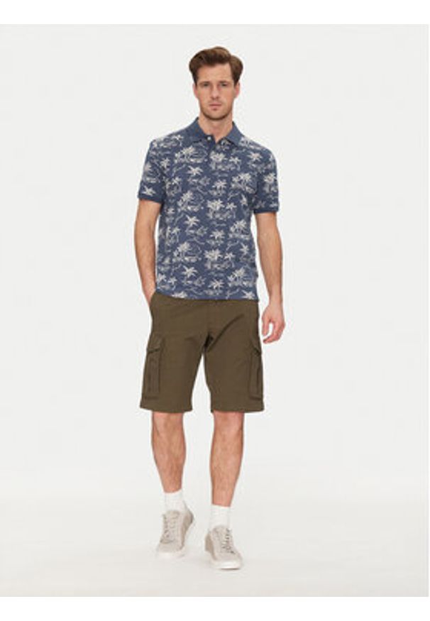 GANT - Gant Szorty materiałowe 205069 Khaki Relaxed Fit. Kolor: brązowy. Materiał: bawełna