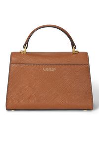 Lauren Ralph Lauren - LAUREN RALPH LAUREN Torebka 431966765007 Brązowy. Kolor: brązowy. Materiał: skórzane #7
