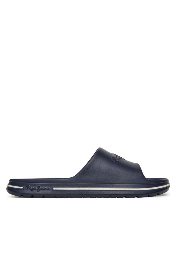 Klapki Pepe Jeans. Kolor: niebieski
