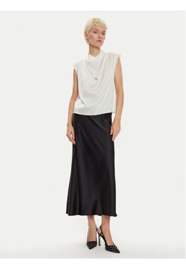 Imperial Spódnica maxi GHN4IBA Czarny Regular Fit. Kolor: czarny. Materiał: syntetyk