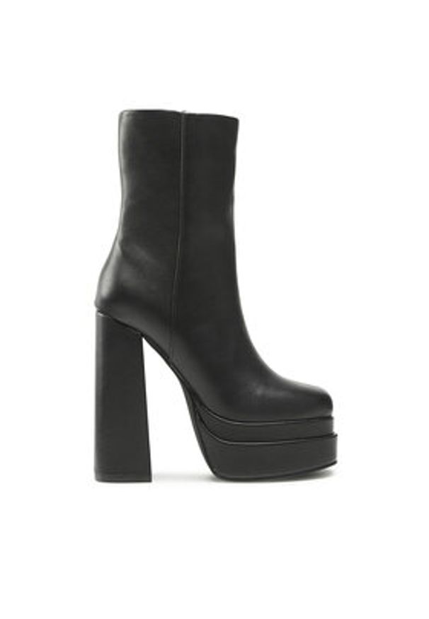 Jenny Fairy Botki HY1595-B2 Czarny. Kolor: czarny. Materiał: skóra