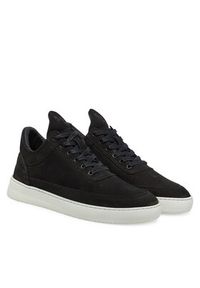 Filling Pieces Sneakersy Low Top Ripple 25122841861 Czarny. Kolor: czarny. Materiał: skóra, nubuk