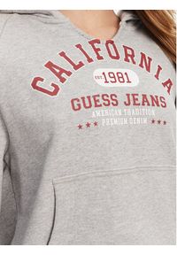 Guess Jeans Bluza W5YQ14 KCPR1 Szary Regular Fit. Kolor: szary. Materiał: bawełna #5