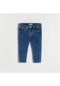 Reserved - Jeansy slim fit - Niebieski. Kolor: niebieski. Materiał: jeans #1