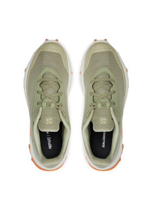 salomon - Salomon Buty do biegania Alphacross 5 L47595300 Zielony. Kolor: zielony. Materiał: materiał