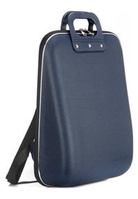 Bombata Backpack Classic 15''-16'' dark blue. Materiał: materiał. Wzór: paski. Styl: sportowy, elegancki