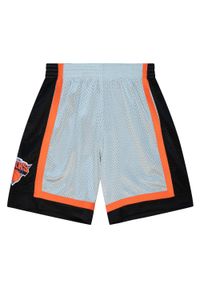 Mitchell & Ness - Krótka koszulka NBA New York Knicks 75th NBA. Kolor: szary, czarny, wielokolorowy. Długość: krótkie. Sport: koszykówka #1