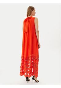 YAS Sukienka letnia Twigsy 26037703 Czerwony Relaxed Fit. Kolor: czerwony. Materiał: lyocell. Sezon: lato #3