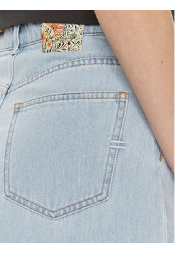 ViCOLO Spódnica jeansowa DB5089 Niebieski Regular Fit. Kolor: niebieski. Materiał: bawełna