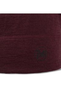 Buff - Czapka z wełny merino cienka lightweight przejściowa. Kolor: czerwony. Materiał: wełna. Styl: sportowy