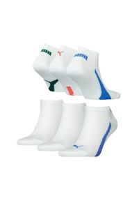 Puma - Skarpetki Unisex Dla Dorosłych Quarter 6pak. Kolor: biały. Sport: tenis #1