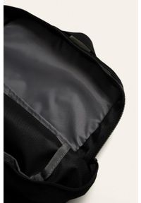 Reebok - Plecak. Kolor: czarny. Materiał: poliester, materiał. Wzór: gładki, nadruk, paski #2