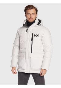 Helly Hansen Kurtka puchowa Tromsoe 53074 Szary Regular Fit. Kolor: szary. Materiał: syntetyk