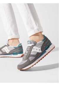 Saucony Sneakersy Shadow Original S2108 Szary. Kolor: szary. Materiał: mesh, materiał #4