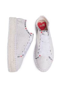 Love Moschino - LOVE MOSCHINO Espadryle JA10383G0AJL010A Beżowy. Kolor: beżowy. Materiał: syntetyk #3