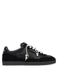 Karl Lagerfeld - KARL LAGERFELD Sneakersy KL63821 Czarny. Kolor: czarny. Materiał: zamsz, skóra #1