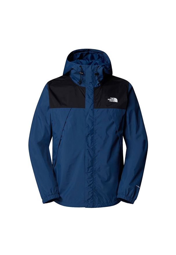 Kurtka The North Face Antora 0A7QEY4GE1 - granatowa. Typ kołnierza: kaptur. Kolor: niebieski. Materiał: materiał, nylon. Styl: sportowy, klasyczny