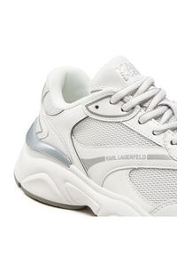 Karl Lagerfeld - KARL LAGERFELD Sneakersy KL65624 Biały. Kolor: biały. Materiał: materiał