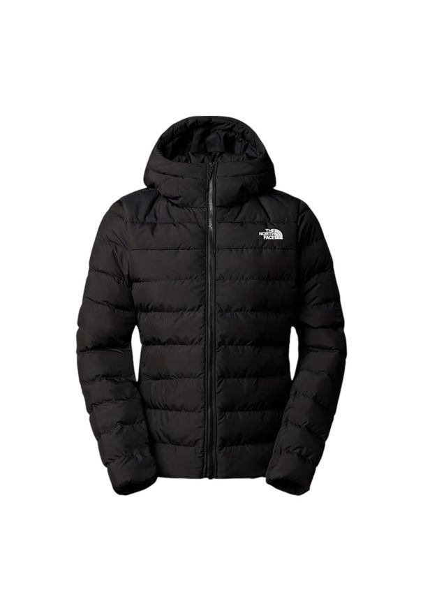 Kurtka turystyczna zimowa damska The North Face W Aconcagua 3 Hoodie. Kolor: czarny. Materiał: puch. Sezon: zima