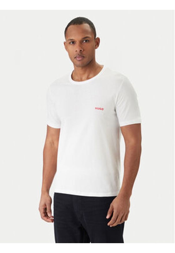 Hugo - HUGO Komplet t-shirtów 50532811 Kolorowy Regular Fit. Materiał: bawełna. Wzór: kolorowy