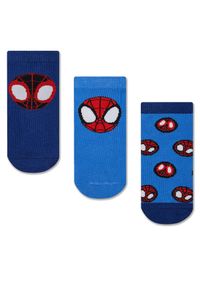 Skarpety Spidey. Kolor: niebieski