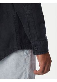 BOSS Koszula Locky 50558928 Granatowy Regular Fit. Kolor: niebieski. Materiał: len #5