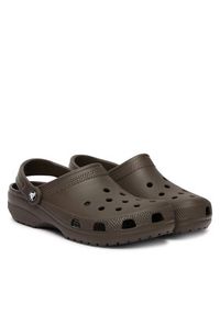 Crocs Klapki Classic 10001 Brązowy ciemny. Kolor: brązowy #3