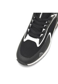 Kappa Sneakersy Logo Nagyo Kid 311I49W-A1V Czarny. Kolor: czarny. Materiał: skóra #5