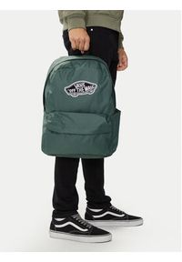 Vans Plecak Old Skool Classic VN000H4Y1CI1 Zielony. Kolor: zielony. Materiał: materiał #4