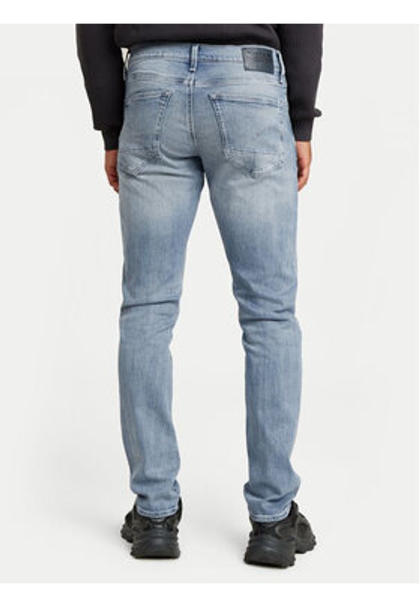 G-Star RAW - G-Star Raw Jeansy 3301 51003-D875 Niebieski Tapered Fit. Kolor: niebieski