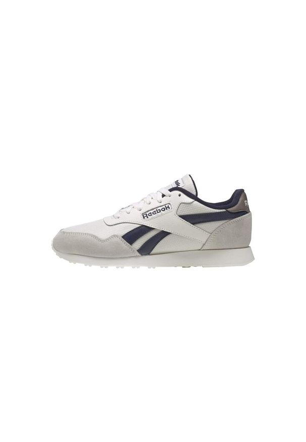 Buty do chodzenia męskie Reebok Royal Ultra. Zapięcie: sznurówki. Kolor: biały, wielokolorowy, niebieski, szary. Materiał: materiał. Szerokość cholewki: normalna. Model: Reebok Royal. Sport: turystyka piesza