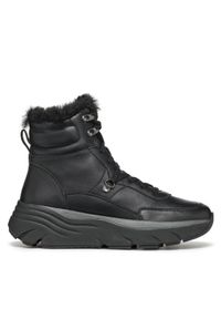 Geox Botki D Diamanta D36UFD 000LM C9999 Czarny. Kolor: czarny. Materiał: skóra