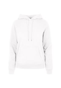 BUILD YOUR BRAND - Bluza Z Kapturem Dla Kobiet. Typ kołnierza: kaptur. Kolor: biały