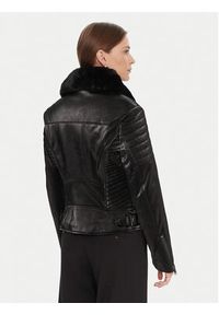 Guess Ramoneska W5BL35 W2820 Czarny Regular Fit. Kolor: czarny. Materiał: syntetyk #8