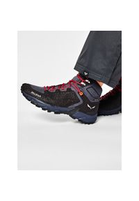 Trekkingi Salewa. Kolor: niebieski. Technologia: Gore-Tex. Sport: turystyka piesza #1